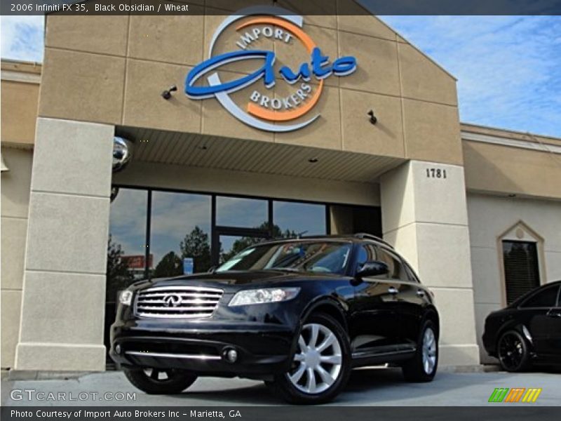 Black Obsidian / Wheat 2006 Infiniti FX 35