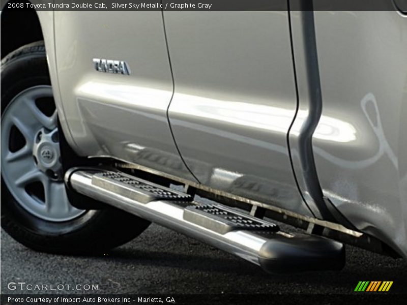 Silver Sky Metallic / Graphite Gray 2008 Toyota Tundra Double Cab
