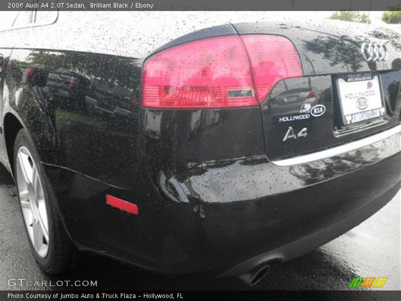 Brilliant Black / Ebony 2006 Audi A4 2.0T Sedan