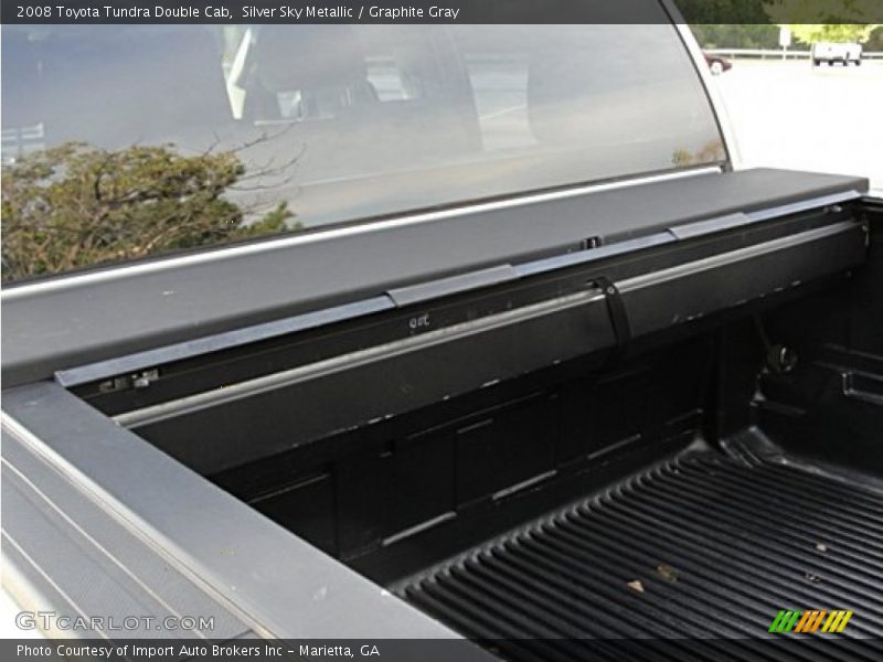 Silver Sky Metallic / Graphite Gray 2008 Toyota Tundra Double Cab