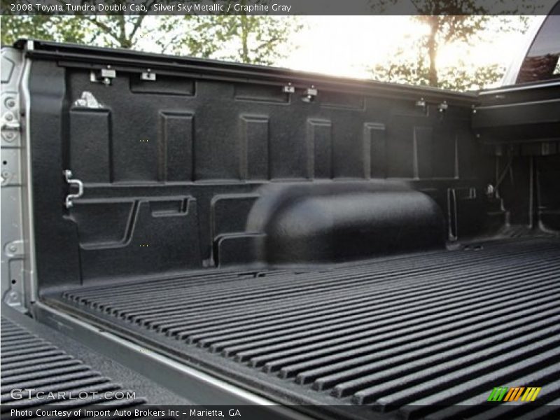 Silver Sky Metallic / Graphite Gray 2008 Toyota Tundra Double Cab