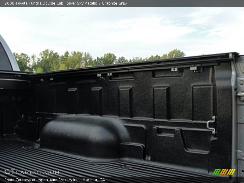 Silver Sky Metallic / Graphite Gray 2008 Toyota Tundra Double Cab