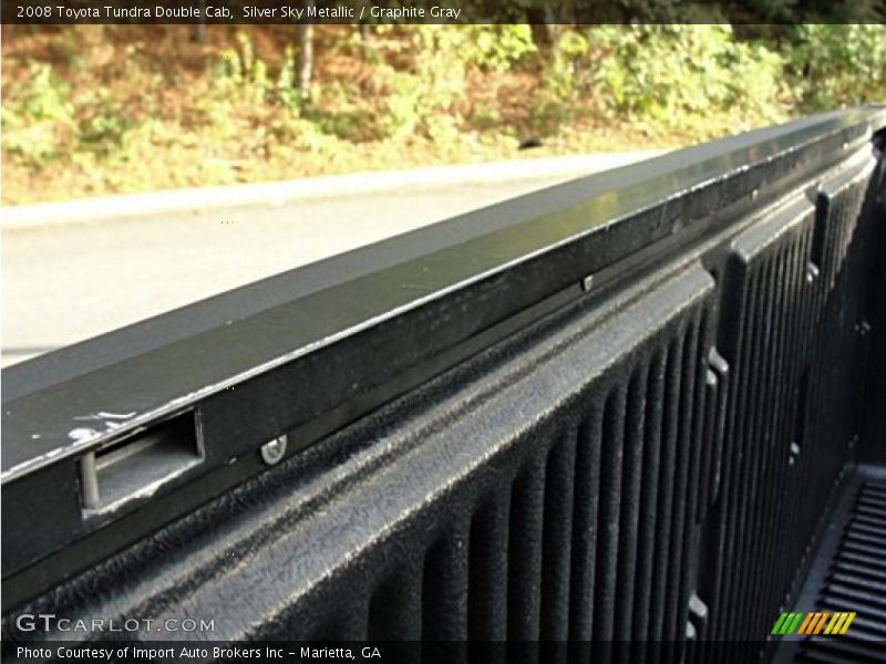 Silver Sky Metallic / Graphite Gray 2008 Toyota Tundra Double Cab