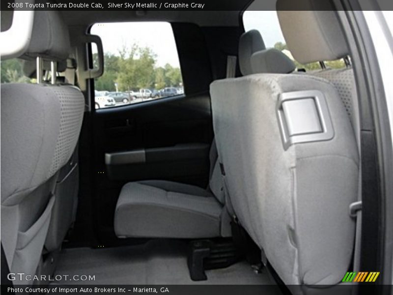 Silver Sky Metallic / Graphite Gray 2008 Toyota Tundra Double Cab