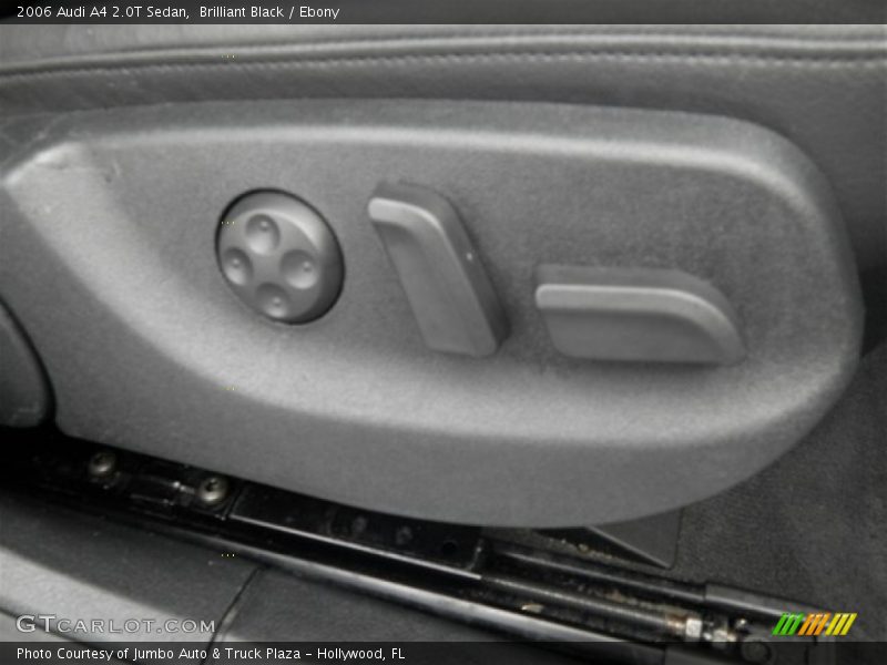 Brilliant Black / Ebony 2006 Audi A4 2.0T Sedan