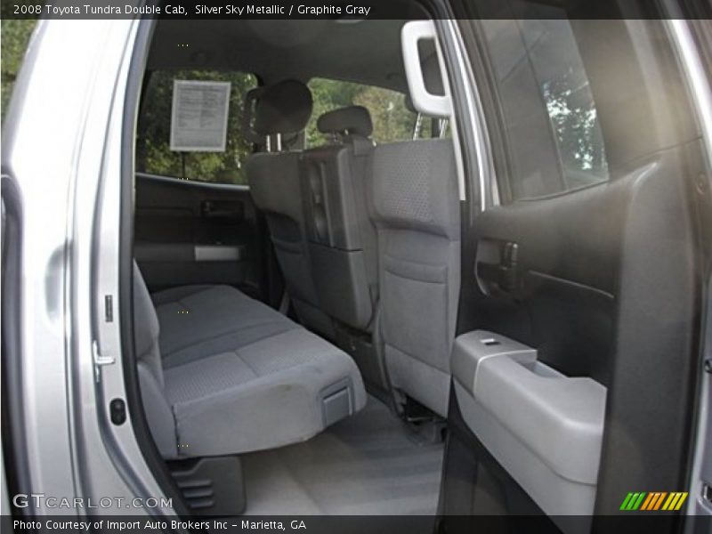 Silver Sky Metallic / Graphite Gray 2008 Toyota Tundra Double Cab