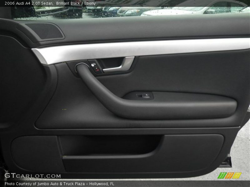 Brilliant Black / Ebony 2006 Audi A4 2.0T Sedan