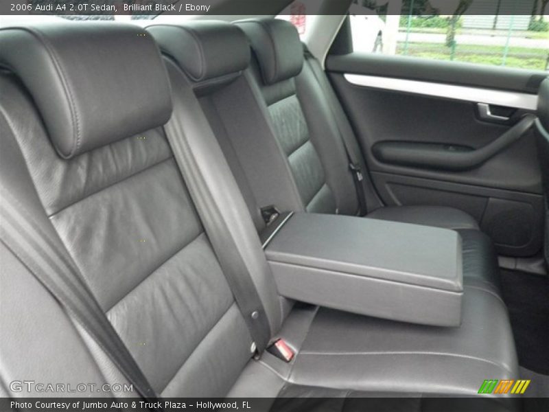 Brilliant Black / Ebony 2006 Audi A4 2.0T Sedan