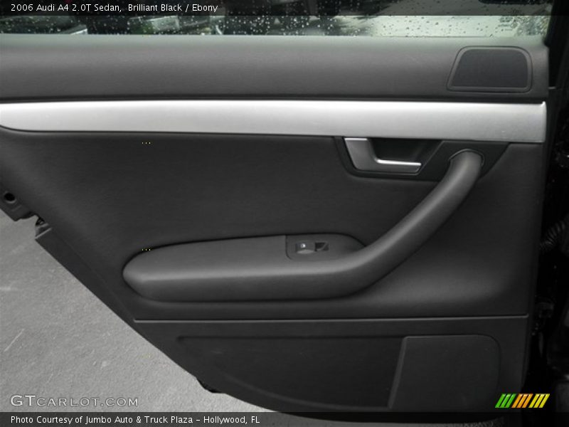 Brilliant Black / Ebony 2006 Audi A4 2.0T Sedan