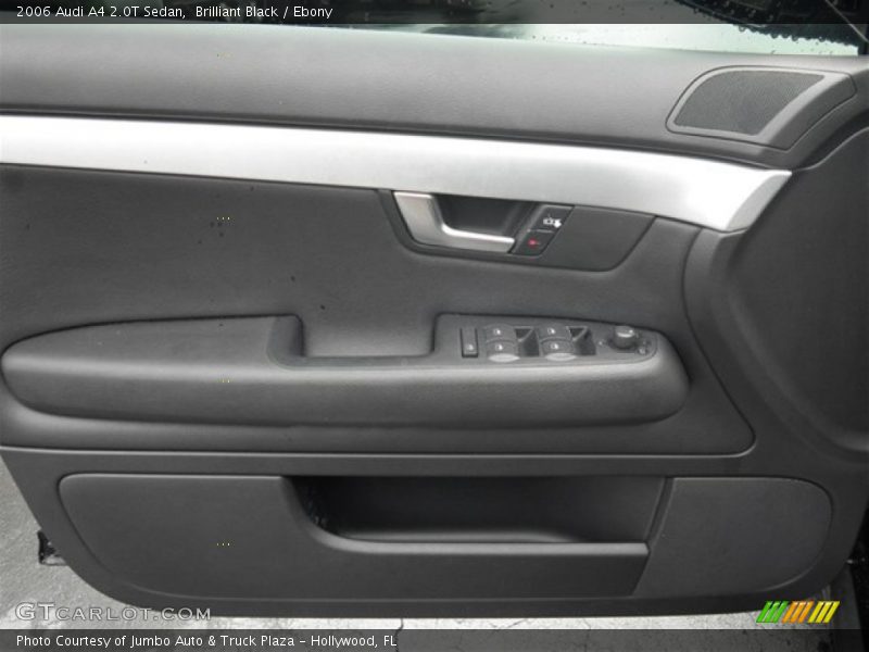 Brilliant Black / Ebony 2006 Audi A4 2.0T Sedan