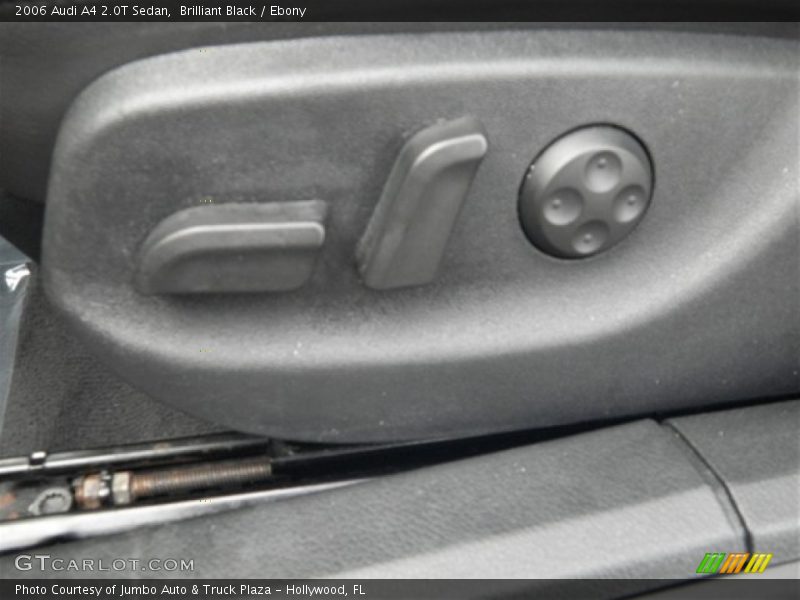 Brilliant Black / Ebony 2006 Audi A4 2.0T Sedan
