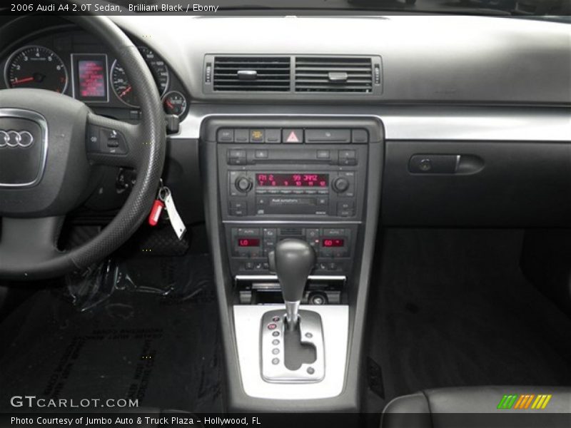 Brilliant Black / Ebony 2006 Audi A4 2.0T Sedan
