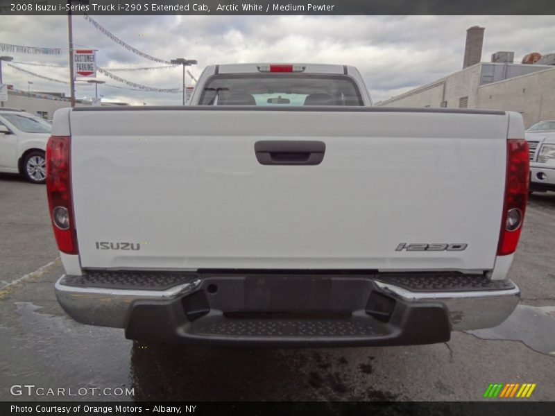 Arctic White / Medium Pewter 2008 Isuzu i-Series Truck i-290 S Extended Cab