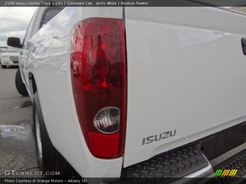 Arctic White / Medium Pewter 2008 Isuzu i-Series Truck i-290 S Extended Cab