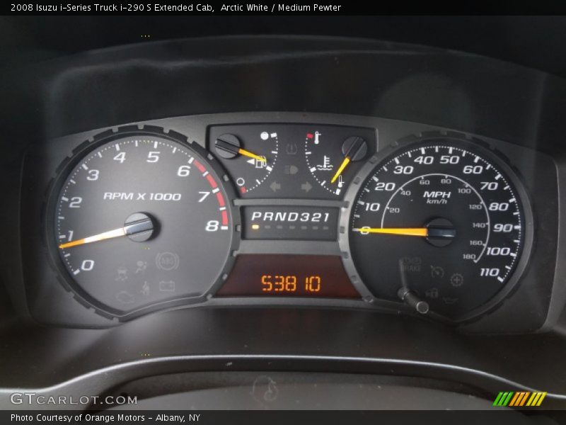  2008 i-Series Truck i-290 S Extended Cab i-290 S Extended Cab Gauges