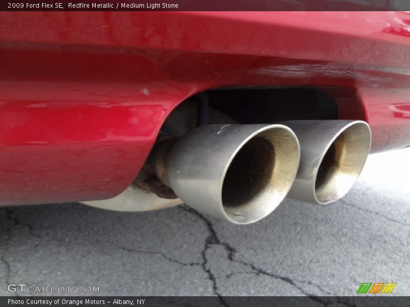 Exhaust of 2009 Flex SE