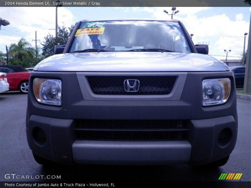 Satin Silver Metallic / Gray 2004 Honda Element LX