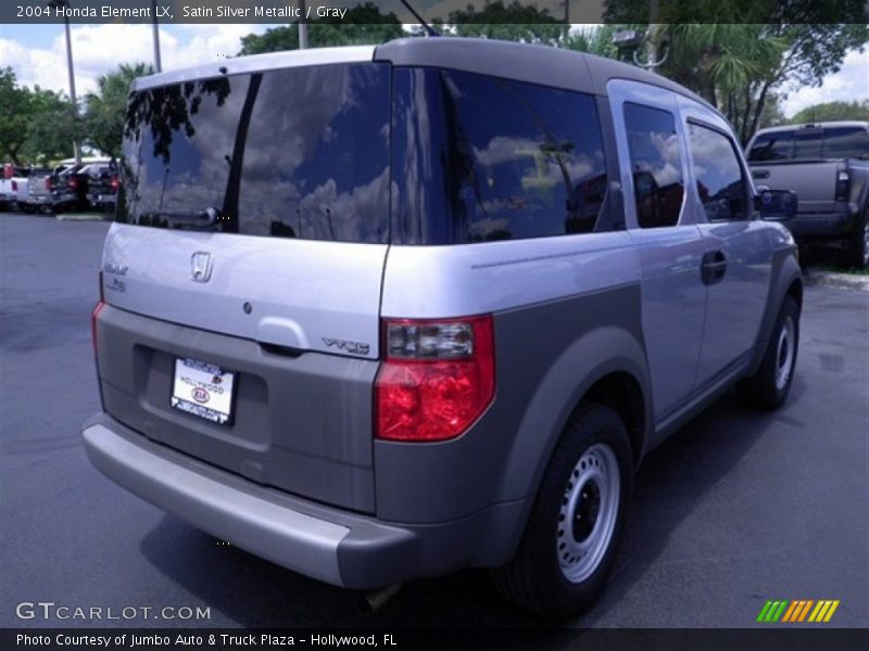 Satin Silver Metallic / Gray 2004 Honda Element LX