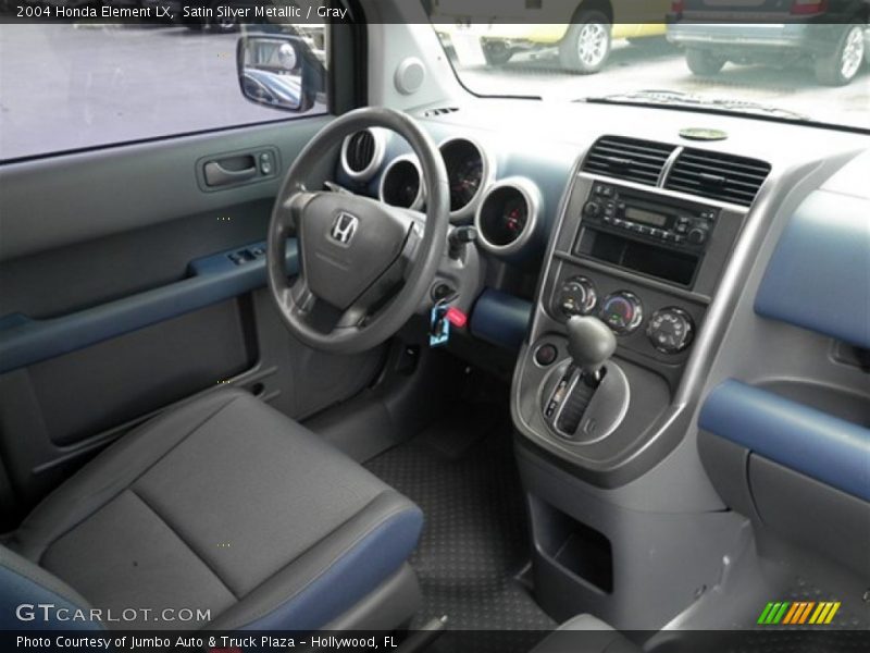 Satin Silver Metallic / Gray 2004 Honda Element LX