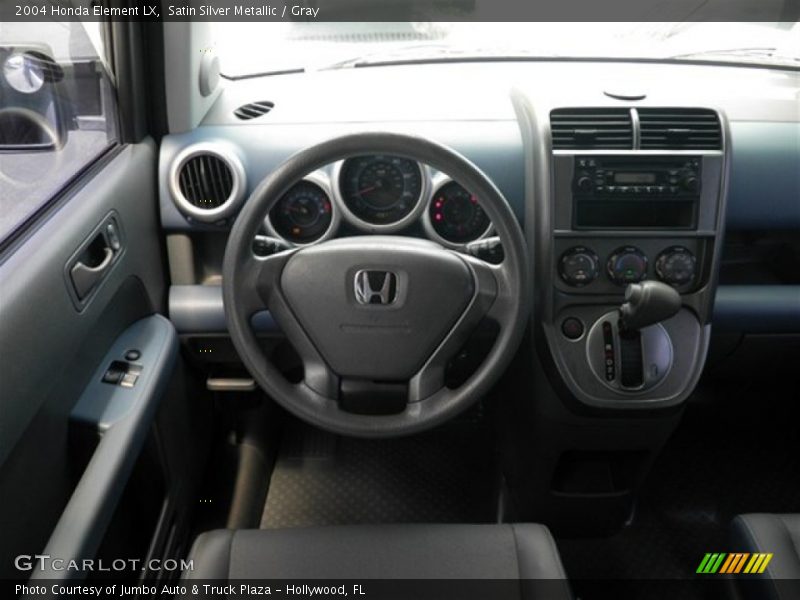 Satin Silver Metallic / Gray 2004 Honda Element LX