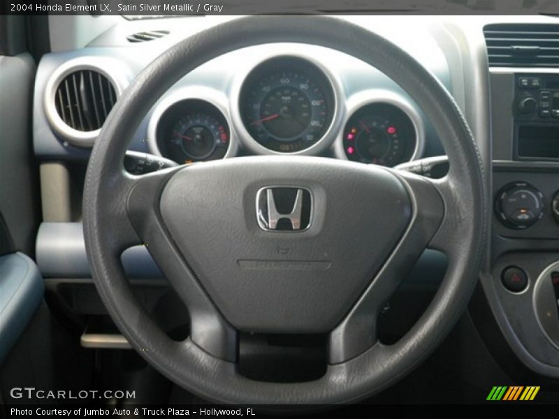Satin Silver Metallic / Gray 2004 Honda Element LX