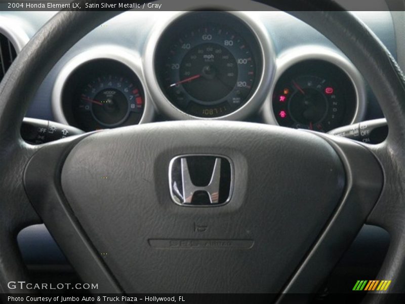 Satin Silver Metallic / Gray 2004 Honda Element LX