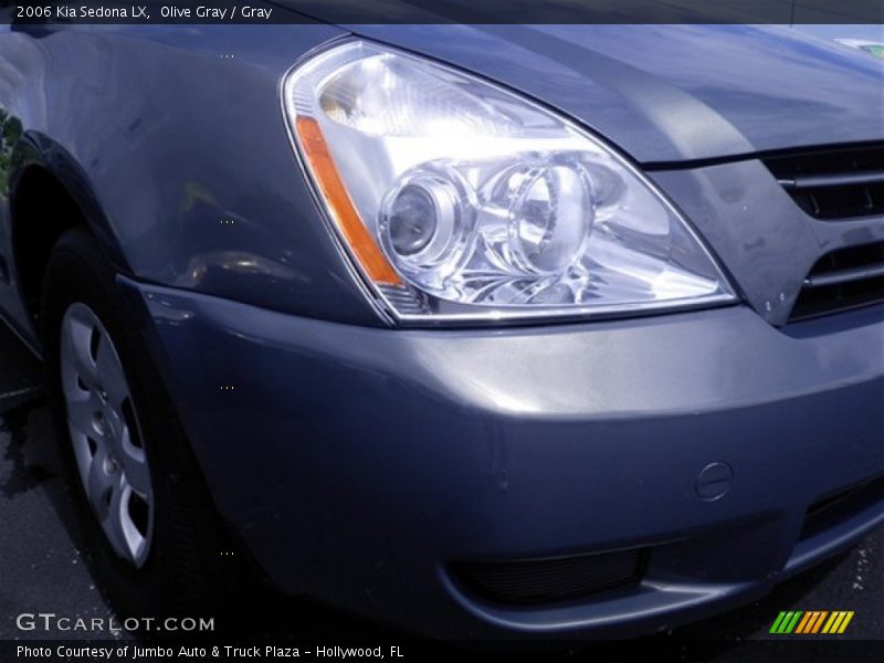Olive Gray / Gray 2006 Kia Sedona LX