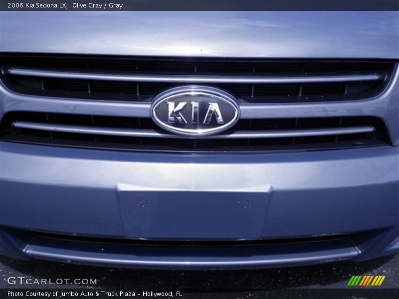 Olive Gray / Gray 2006 Kia Sedona LX