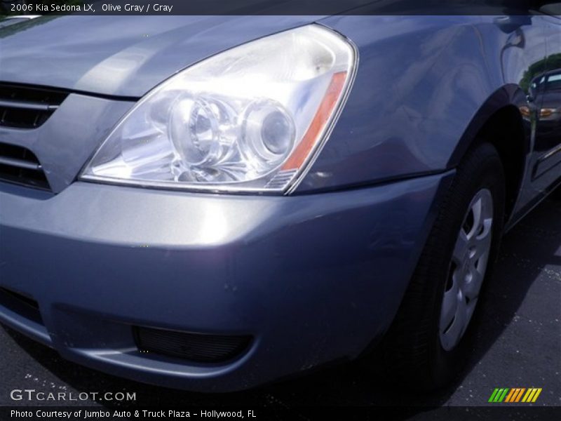 Olive Gray / Gray 2006 Kia Sedona LX