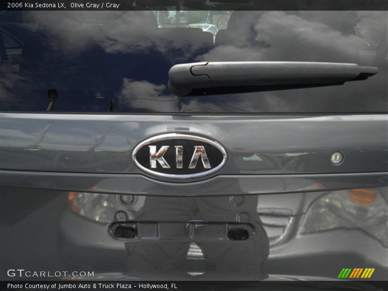 Olive Gray / Gray 2006 Kia Sedona LX