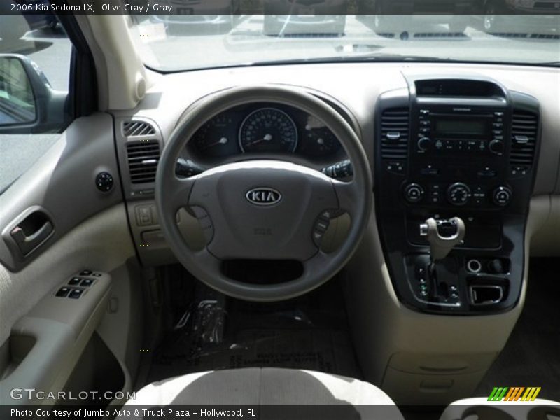 Olive Gray / Gray 2006 Kia Sedona LX