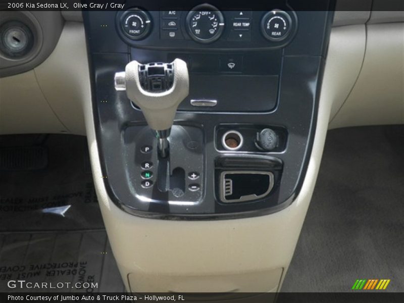 Olive Gray / Gray 2006 Kia Sedona LX