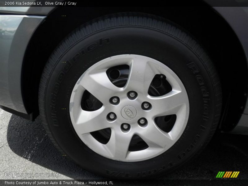 Olive Gray / Gray 2006 Kia Sedona LX
