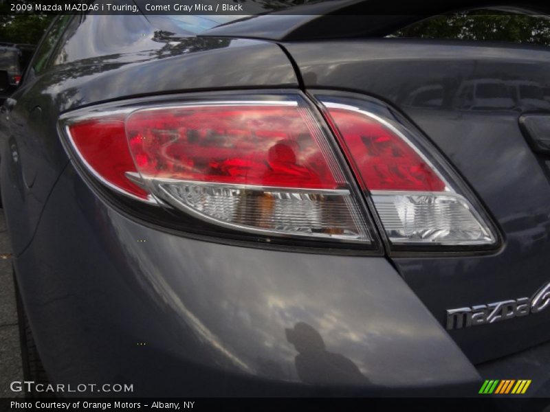 Comet Gray Mica / Black 2009 Mazda MAZDA6 i Touring