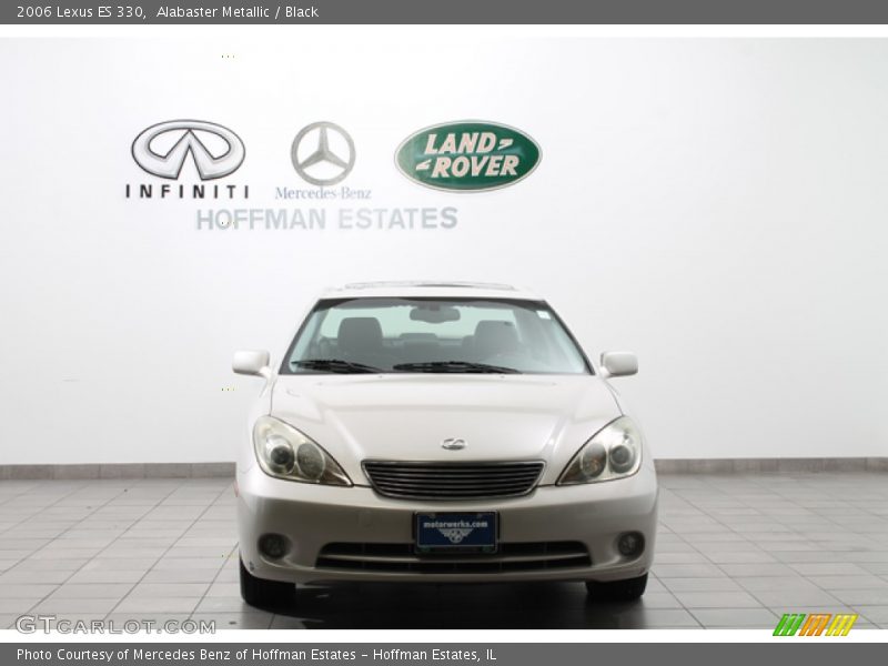 Alabaster Metallic / Black 2006 Lexus ES 330