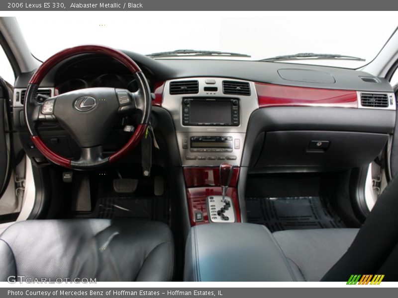 Alabaster Metallic / Black 2006 Lexus ES 330