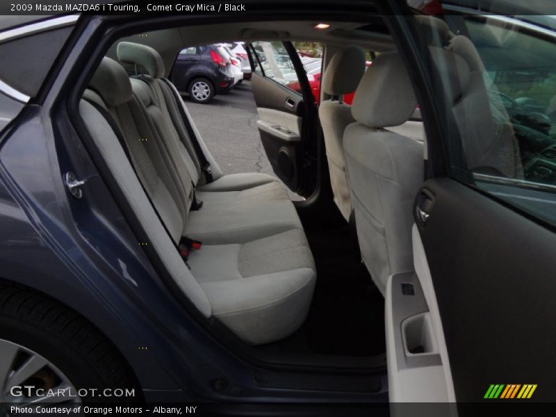 Comet Gray Mica / Black 2009 Mazda MAZDA6 i Touring