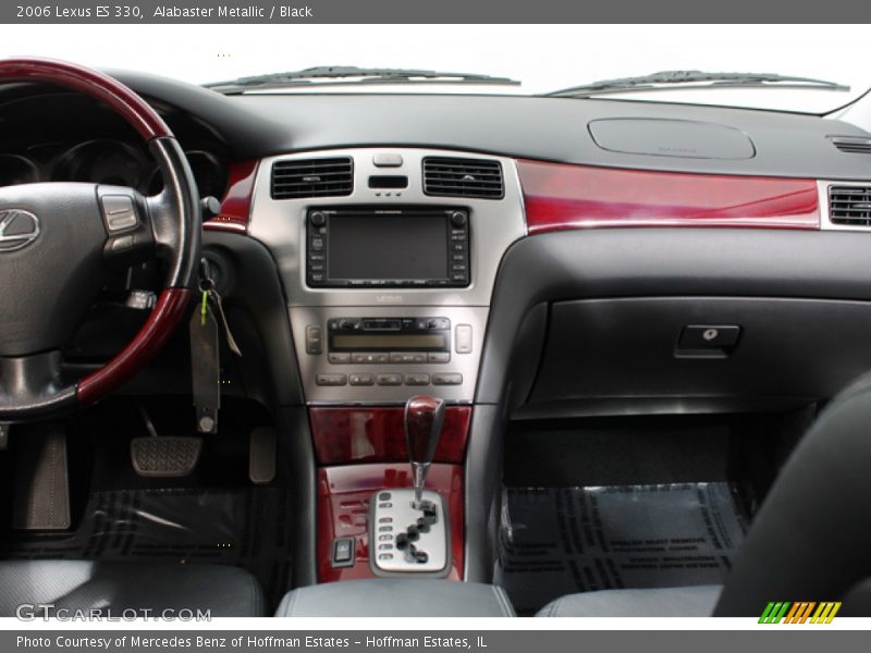 Alabaster Metallic / Black 2006 Lexus ES 330