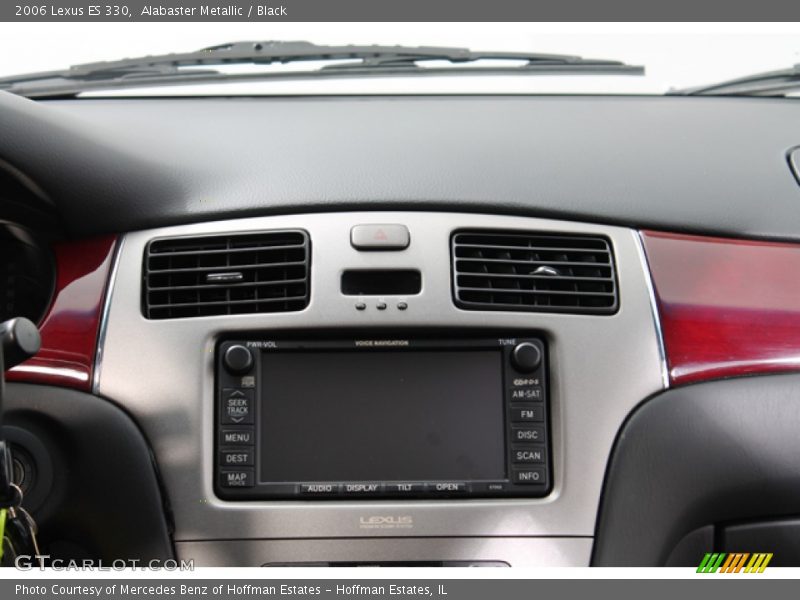 Alabaster Metallic / Black 2006 Lexus ES 330