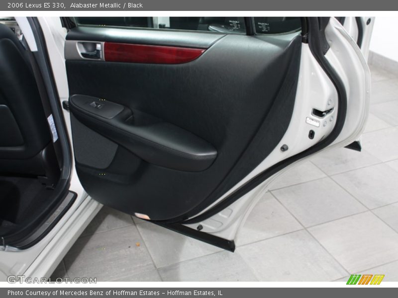 Alabaster Metallic / Black 2006 Lexus ES 330