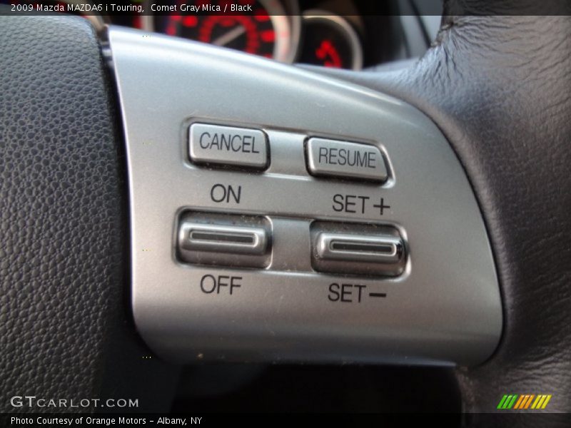 Comet Gray Mica / Black 2009 Mazda MAZDA6 i Touring