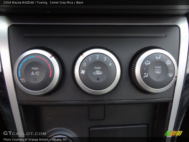 Comet Gray Mica / Black 2009 Mazda MAZDA6 i Touring