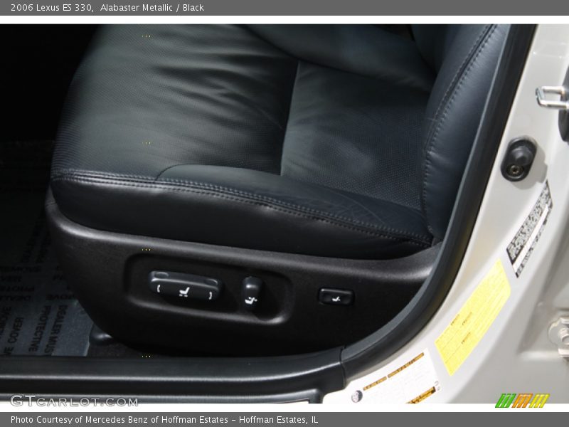 Alabaster Metallic / Black 2006 Lexus ES 330