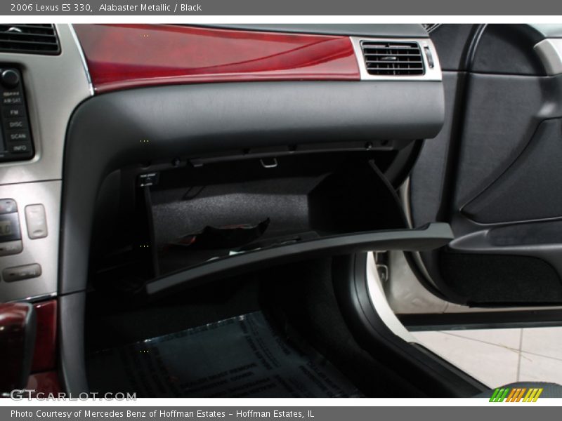 Alabaster Metallic / Black 2006 Lexus ES 330