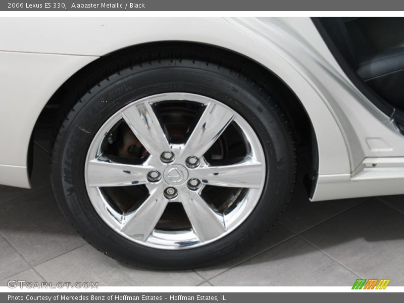 Alabaster Metallic / Black 2006 Lexus ES 330