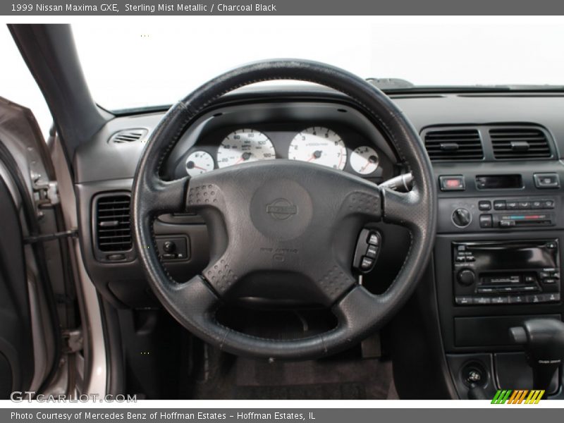Sterling Mist Metallic / Charcoal Black 1999 Nissan Maxima GXE