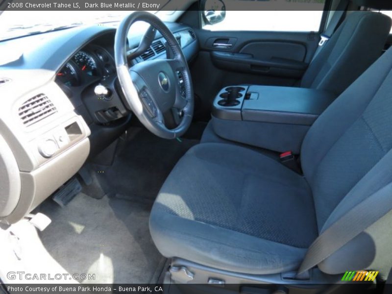 Dark Blue Metallic / Ebony 2008 Chevrolet Tahoe LS