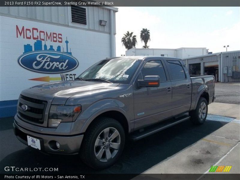 Sterling Gray Metallic / Black 2013 Ford F150 FX2 SuperCrew