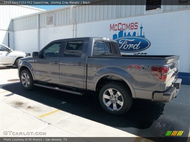 Sterling Gray Metallic / Black 2013 Ford F150 FX2 SuperCrew