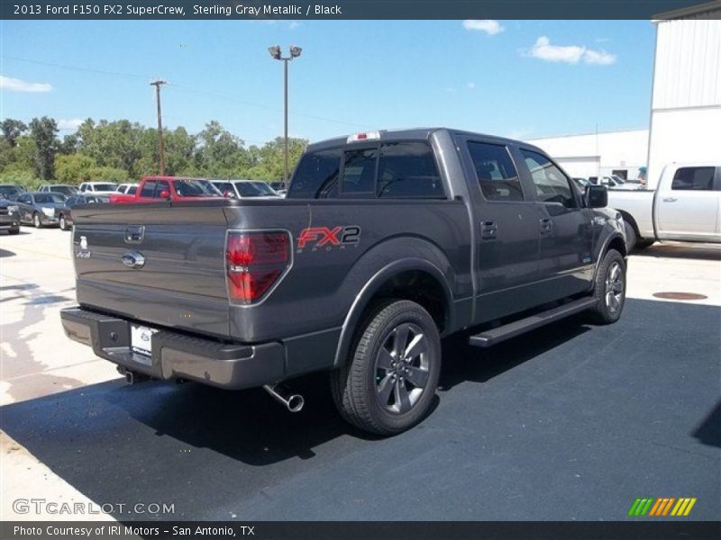 Sterling Gray Metallic / Black 2013 Ford F150 FX2 SuperCrew
